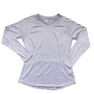 RBX Active Running Athletic Workout Exercise Long Sleeve Top Shirt (size M)